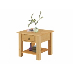 Odkládací stolek Inge, 50 cm, borovice