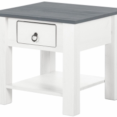 Odkládací stolek Inge, 50 cm, šedá - 2