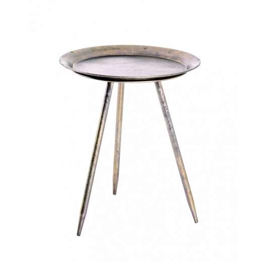 Odkládací stolek Jenov, 47 cm, bronzová - 1