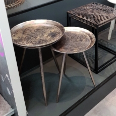 Odkládací stolek Jenov, 47 cm, bronzová - 3
