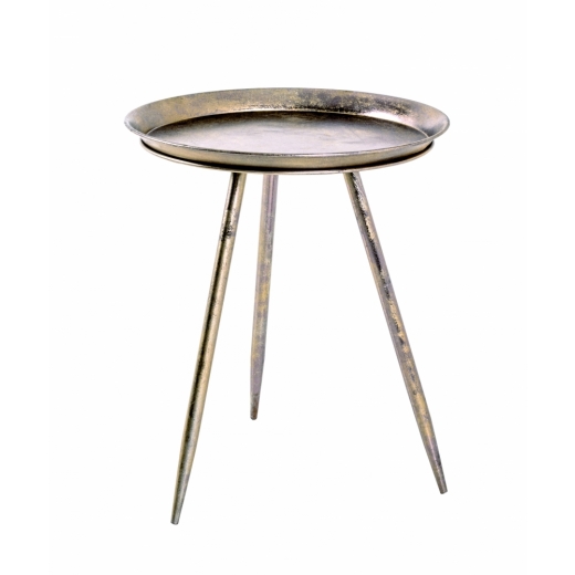 Odkládací stolek Jenov, 54 cm, bronzová - 1