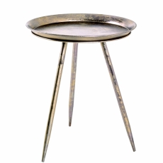 Odkládací stolek Jenov, 54 cm, bronzová - 1