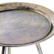Odkládací stolek Jenov, 54 cm, bronzová - 3