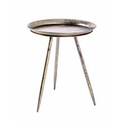Odkládací stolek Jenov, 54 cm, bronzová