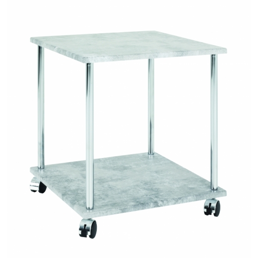 Odkládací stolek Keith I, 45 cm, beton - 1