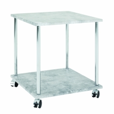 Odkládací stolek Keith I, 45 cm, beton - 1