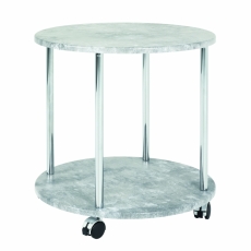 Odkládací stolek Keith II, 45 cm, beton - 1