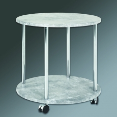 Odkládací stolek Keith II, 45 cm, beton - 3