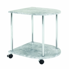 Odkládací stolek Keith III, 45 cm, beton - 1