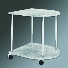 Odkládací stolek Keith III, 45 cm, beton - 3