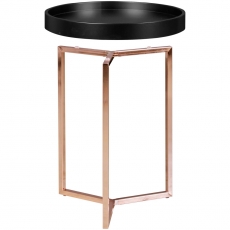 Odkládací stolek Lebron, 51 cm, černá - 8