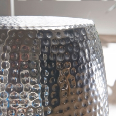 Odkládací stolek Leona, 49,5 cm, stříbrná - 6