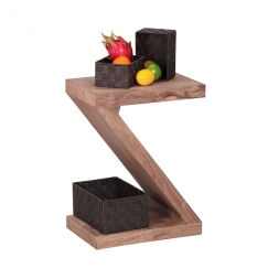 Odkládací stolek Mumbai Z-cube, 59 cm, masiv akát