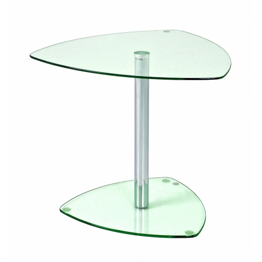 Odkládací stolek Nils, 45 cm, čirá - 1