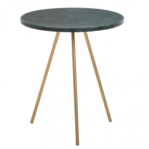 Odkládací stolek Norbe, 38 cm, zelená - 1