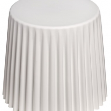 Odkládací stolek Prop, 47 cm, bílá - 1