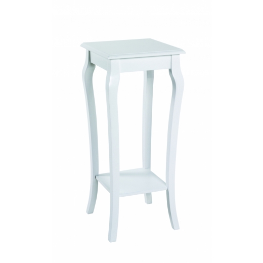 Odkládací stolek Ross, 71 cm, bílá - 1