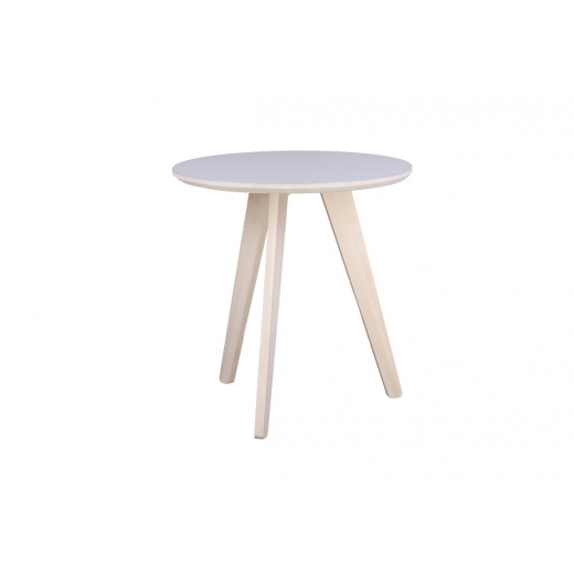 Odkládací stolek Ruby, 53 cm, světlé dřevo - 1
