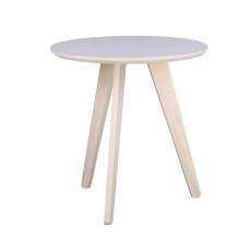Odkládací stolek Ruby, 53 cm, světlé dřevo - 1