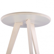 Odkládací stolek Ruby, 53 cm, světlé dřevo - 3