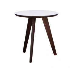 Odkládací stolek Ruby, 53 cm, tmavé dřevo - 1