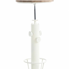 Odkládací stolek Ruhr, 60 cm, bílá - 1