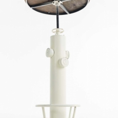 Odkládací stolek Ruhr, 60 cm, bílá - 4