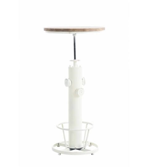 Odkládací stolek Ruhr, 60 cm, bílá