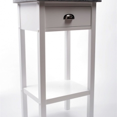 Odkládací stolek s betonovou deskou Hugo, 75 cm - 1
