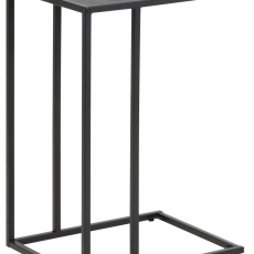Odkládací stolek Seaford, 63 cm, černá - 3