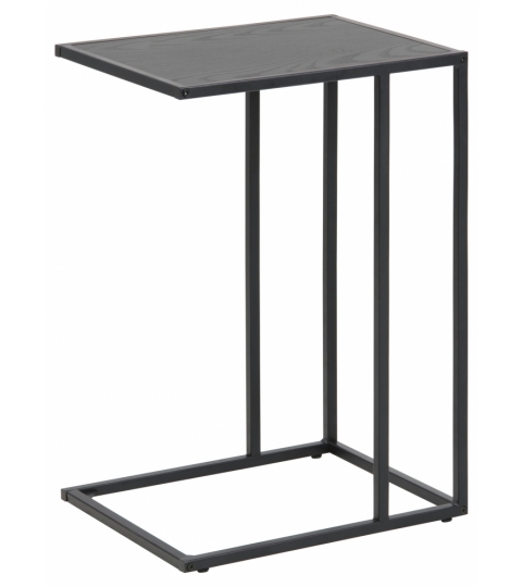 Odkládací stolek Seaford, 63 cm, černá