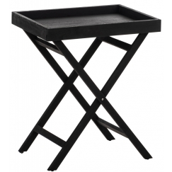 Odkládací stolek Simone, 61 cm, černá