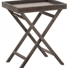 Odkládací stolek Simone, 61 cm, hnědá - 1