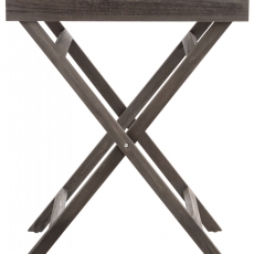 Odkládací stolek Simone, 61 cm, hnědá - 2