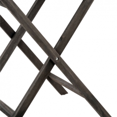 Odkládací stolek Simone, 61 cm, hnědá - 6