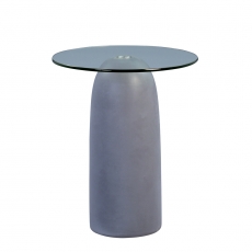 Odkládací stolek skleněný Tudor, 50 cm - 1