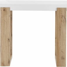 Odkládací stolek Solide, 110 cm, bílá - 2
