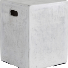Odkládací stolek Sque, 47 cm, bílá - 1