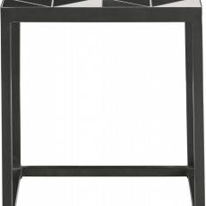 Odkládací stolek Stephanie, 45 cm, černá - 3