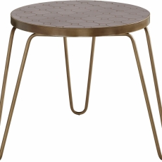 Odkládací stolek Stephanie, 50 cm, měděná - 3