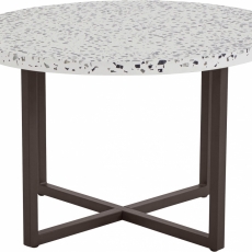 Odkládací stolek Stephanie, 70 cm, bílá - 3