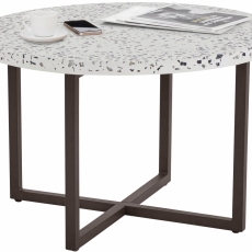 Odkládací stolek Stephanie, 70 cm, bílá - 1