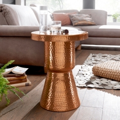 Odkládací stolek Tina, 59 cm, měděná