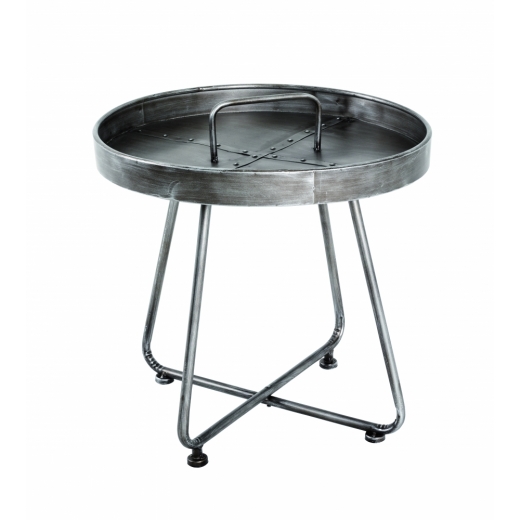 Odkládací stolek Trident, 48 cm, antracitová - 1