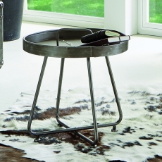 Odkládací stolek Trident, 48 cm, antracitová - 2