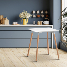 Odkládací stolek Viborg, 60 cm, bílá - 3