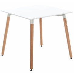Odkládací stolek Viborg, 80 cm, bílá
