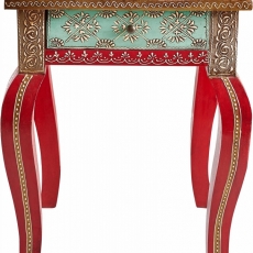 Odkládací stolek Vite, 53 cm, červená - 5