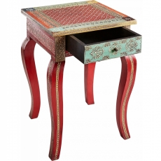 Odkládací stolek Vite, 53 cm, červená - 6