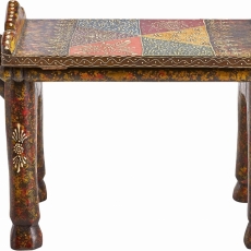 Odkládací stolek Vite, 58 cm, hnědá - 3
